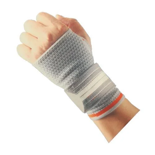 Support Bondage Poignet Elastique Réglable à Sangle – YC-7333 – Gris