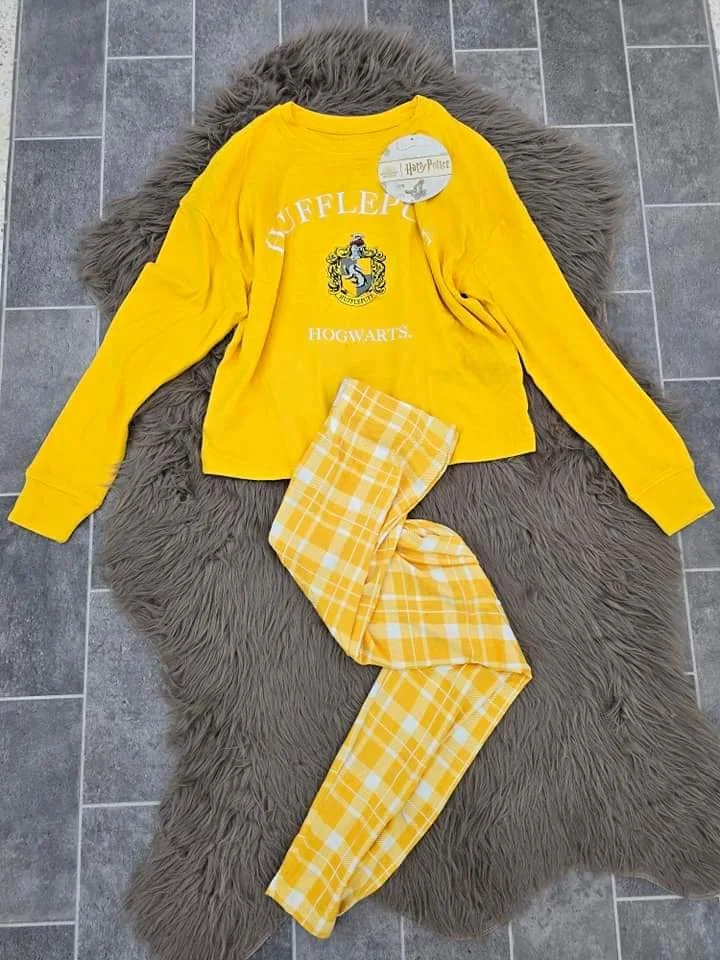 Pyjama Primark – Harry Potter – Femme – Jaune – HUFFLEPUFF – Image 7
