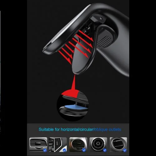 Support Téléphone Pour Voiture Magnetic H-CT318 – Noir – Image 5