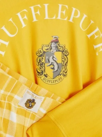 Pyjama Primark – Harry Potter – Femme – Jaune – HUFFLEPUFF – Image 5