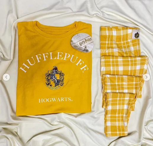 Pyjama Primark – Harry Potter – Femme – Jaune – HUFFLEPUFF – Image 6