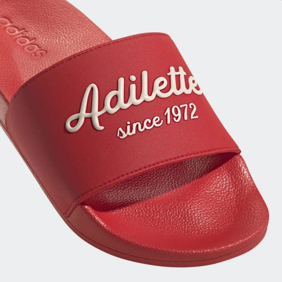 Claquette Adidas – Adilette Shower – Signature – GW8751 – Rouge – Image 7