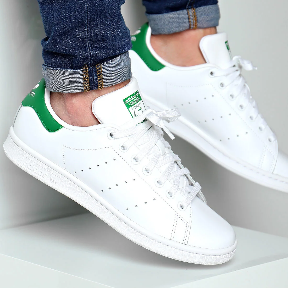 Baskets Adidas – STAN SMITH – FX 5502-Collection 2021-2022 Blanc/Vert – Image 9