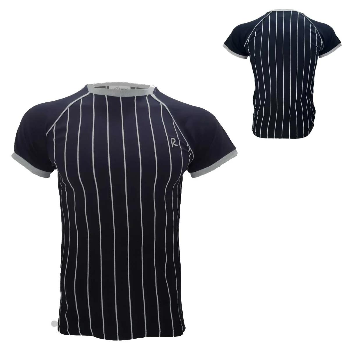 T-shirt – Homme – Rewind – 100% coton- ORIGINAL – Bleu – Image 4