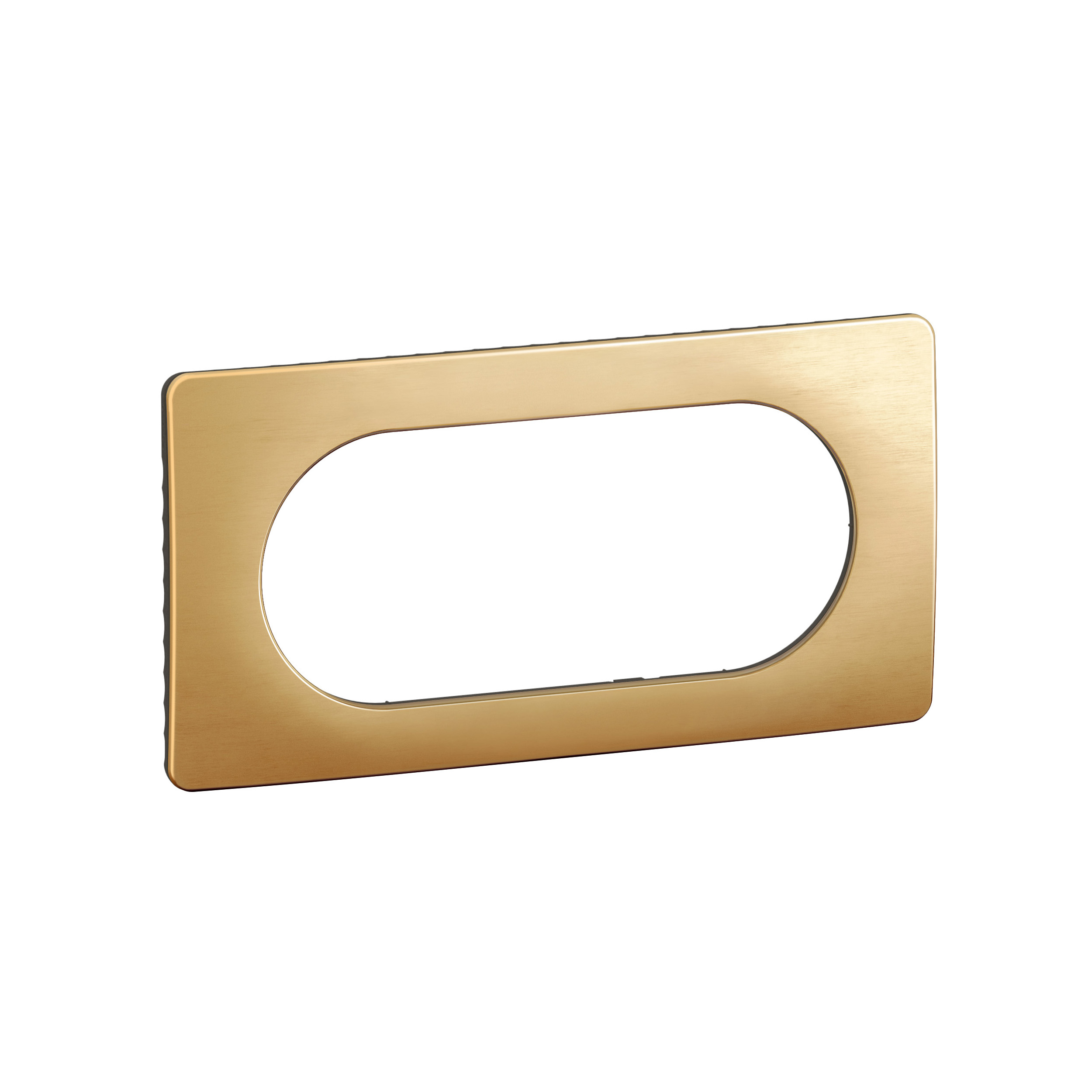 PLAQUE 4 A 5 MOD LAITON SATINE Céliane 2024 – CP1208 – Legrand – Image 2